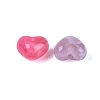 Two Tone Opaque Acrylic Beads OACR-Q205-01-3
