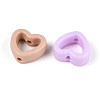 Opaque Acrylic Beads X-OACR-N150-02-2