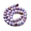 Natural Striped Stone Beads Strands G-D315-A01-02-10mm-3