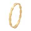 Bamboo Joint 304 Stainless Steel Bangles for Women BJEW-Z092-01G-4