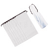 Rectangle Plastic Drawstring Pouches ABAG-TAC0013-25-3