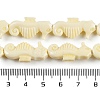 Synthetic Coral Carved Beads Strands CORA-C003-03-4