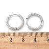 304 Stainless Steel Twist Hoop Earrings for Women EJEW-A130-02A-P-5