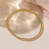 Minimalist Brass Beads Stretch Bracelets for Women XV4057-2-1