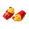Baking Paint Alloy Pendants LS-FIND-G097-05H-2