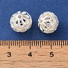 Rack Plating Brass Pave Cubic Zirconia Beads KK-M285-32A-S-3