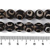 Tibetan Style dZi Beads G-K166-02-12mm-L3-01-5