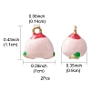 2Pcs Brass Enamel Charms KK-YW0001-91-3