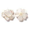 Golden Edge Flower Bead Cap X-SACR-C002-29-2