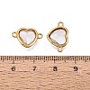 304 Stainless Steel Glass Connector Charms STAS-Q119-02G-01-3