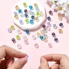 50Pcs 10 Colors Glass K9 Glass GLAA-YW0005-54-4