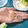 10Pcs Brass Pendants HJEW-TAC0175-6