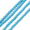 Synthetic Turquoise Beads Strands GG-CBA391B-03B-01-2