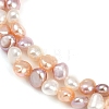 Natural Cultured Freshwater Pearl Beads Strands PEAR-P064-19B-13M-3