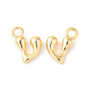 Brass Charms KK-P234-13G-V-1