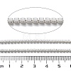 Iron Rhinestone Glass Cup Chain CH-U001-01S-3