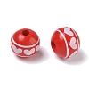 Wood European Beads WD-CBA5363-01B-2