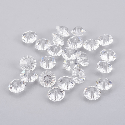 Imitation Austrian Crystal Beads SWAR-F061-3x6mm-01-1