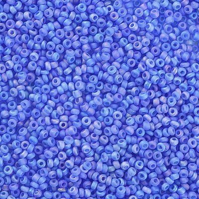 12/0 Grade A Round Glass Seed Beads SEED-Q010-M543-1