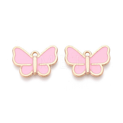 Alloy Enamel Pendants ENAM-T024-60A-G-1