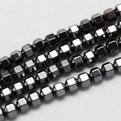 Non-magnetic Synthetic Hematite Beads Strands G-Q895-18-1