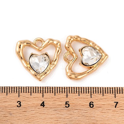 Alloy Crystal Rhinestone Pendants ALRI-M021-04D-1