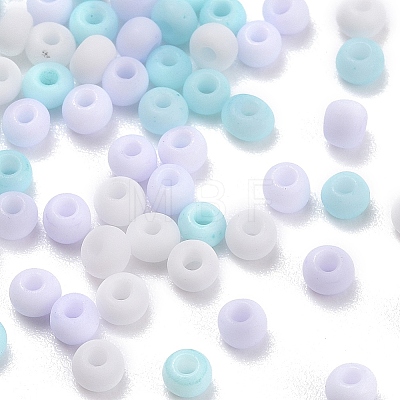 3 Colors 8/0 Opaque Glass Seed Beads SEED-YW0001-42B-1