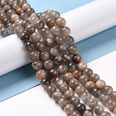 Natural Multi-Moonstone Beads Strands G-I247-14B-01-1