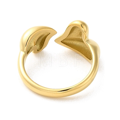 304 Stainless Steel Cuff Rings RJEW-Q807-01G-1