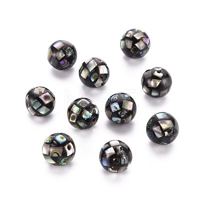 Resin Beads SSHEL-T014-38-8mm-07-1