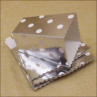 Polka Dot Pattern Paper Popcorn Boxes CON-L019-A-02B-1