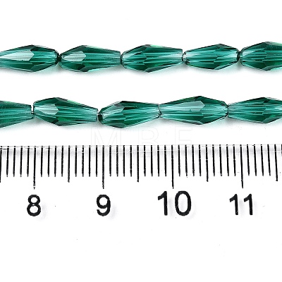 Transparent Glass Beads Strands GLAA-T009-004A-1