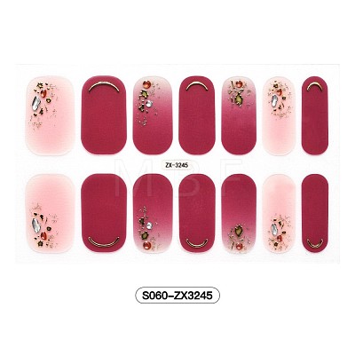 Full Cover Nombre Nail Stickers MRMJ-S060-ZX3245-1