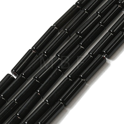 Natural Obsidian Beads Strands X-G-F591-11-1