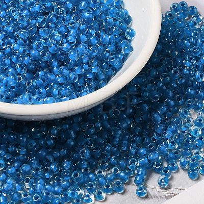 8/0 Transparent Glass Seed Beads SEED-F003-03B-02-1