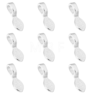 10Pcs Alloy Pinch Bails FIND-BBC0005-1
