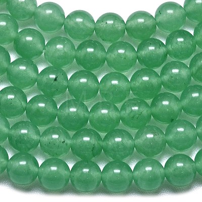 Natural Malaysia Jade Beads Strands G-L645-C01-6mm-13-1