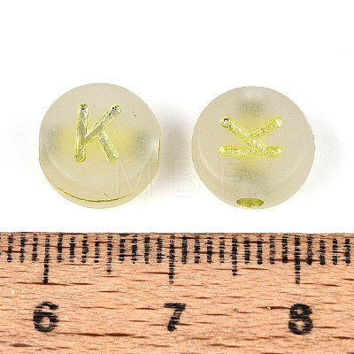 Luminous Frosted Acrylic Beads FACR-T008-02K-1