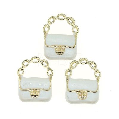 Bag Shape Alloy Miniature Ornaments PW-WG34527-01-1