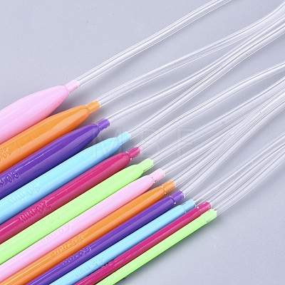 ABS Plastic Circular Knitting Needles TOOL-T006-44-1