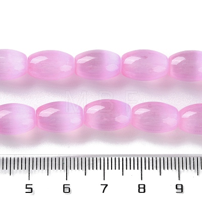 Macaron Color Natural Selenite Beads Strands G-B102-A01-05-1