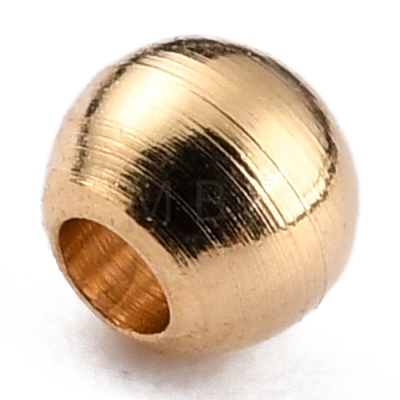 Brass Spacer Beads KK-O133-010A-G-1