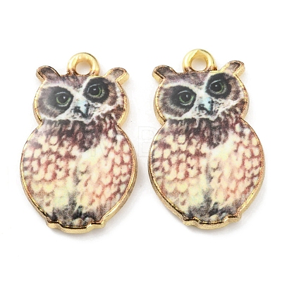 Printed Alloy Pendants ENAM-D051-16G-01-1