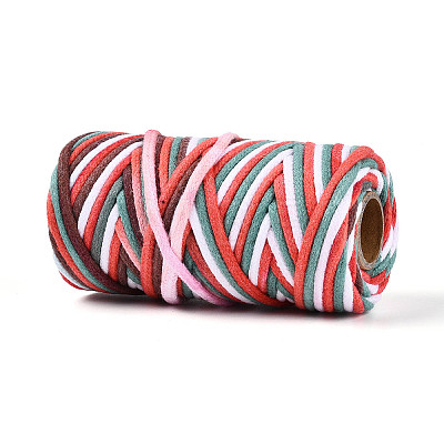 Segment Dyed Polycotton Macrame Cord OCOR-T017-03I-1