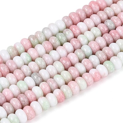 Ombre Effect Dyed Glass Beads Strands LS-GLAA-T030-07A-02-1