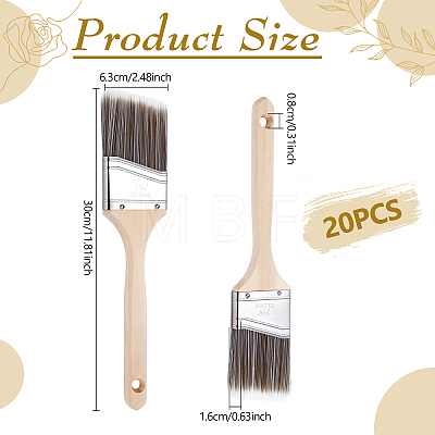 20Pcs Nylon Brush TOOL-WA0001-04-1
