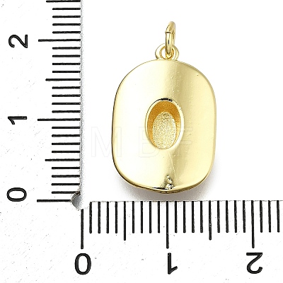 Brass Enamel Pendants KK-K400-20G-03-1