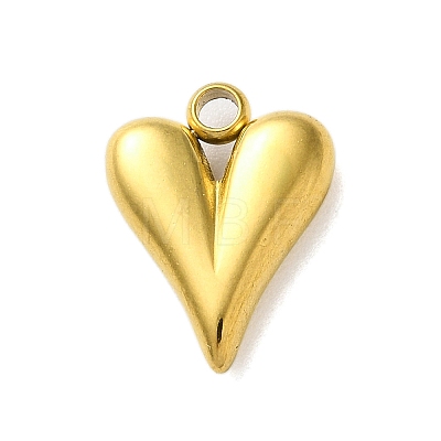 201 Stainless Steel Pendants STAS-G338-07G-1-1