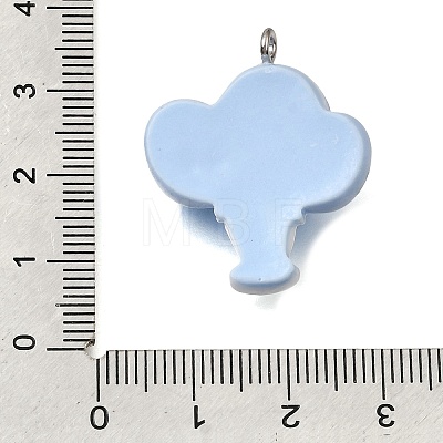 Opaque Resin Pendants RE-CBAA178-01P-1