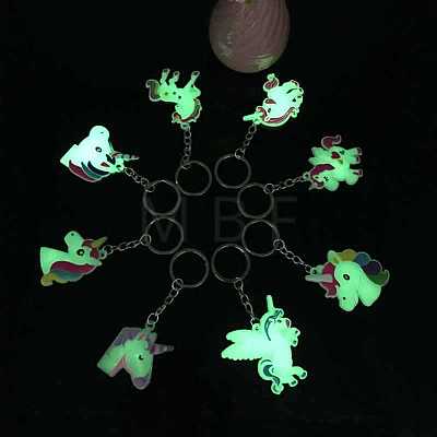 Luminous PVC Plastic Keychain X-LUMI-PW0001-202-1